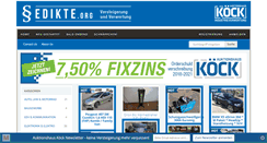 Desktop Screenshot of edikte.org